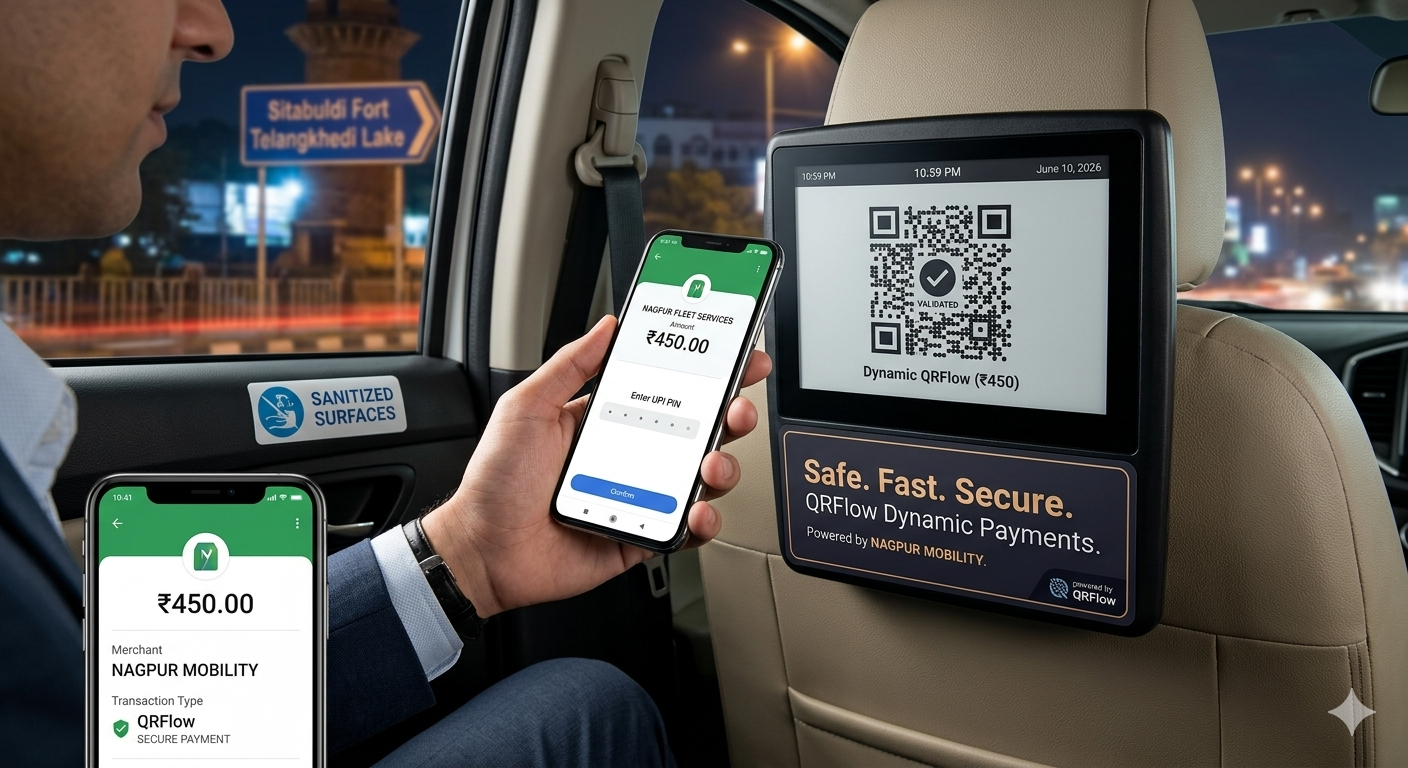 How Dynamic UPI Deep-Links Make Cashless In-Cab Payments Safer and Faster for Passengers